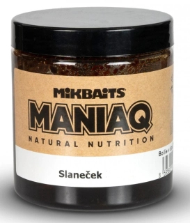 MIKBAITS Boilie v dipu MANIAQ Slaneček 250ml 24mm
