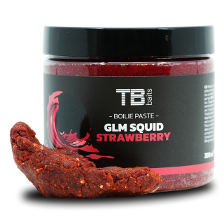 TB BAITS Obalovací pasta GLM Squid Strawberry 200ml