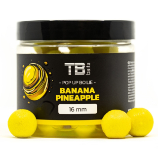 TB BAITS Plovoucí boilie Pop-Up Banana Pineapple + NHDC 65g 16mm