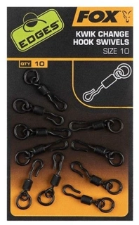FOX Obratlík Kwik Change Hook Swivels #10