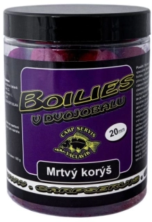 CARP SERVIS VÁCLAVÍK Boilies v dvojobalu Mrtvý korýš 180g 20mm