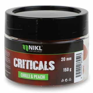 NIKL Criticals boilie Chilli & Peach 150g 20mm