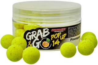 STARBAITS Plovoucí boilies Pop-up G&G Global Pineapple 20g 14mm