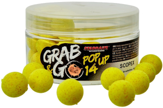 STARBAITS Plovoucí boilies Pop-up G&G Global Scopex 20g 14mm