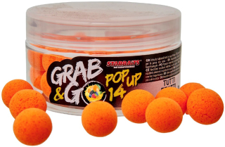 STARBAITS Plovoucí boilies Pop-up G&G Global Tutti 20g 14mm