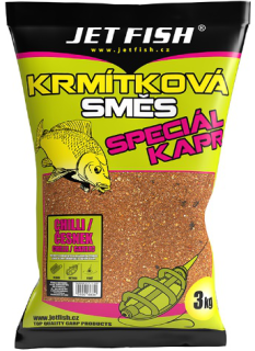 JET FISH Krmítková směs Chilli Česnek 3kg