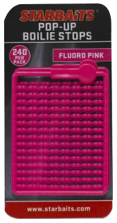 STARBAITS Zarážky na boilies Pop-up Boilie Stops Fluoro Pink
