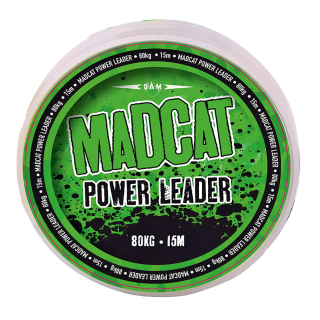 MADCAT Návazcová šňůra Power Leader 15m 0,80mm 80kg