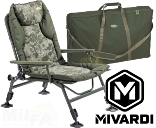AKCE MIVARDI Křeslo CamoCODE ARM + transportní taška Camocode ARM