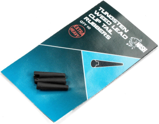 NASH Převleky Tungsten Weed Lead Clip Tail Rubber