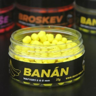 BLACK CARP Method Wafters Banán 25g 5-8mm