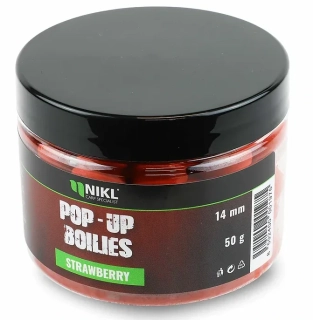 NIKL Plovoucí boilies Strawberry 50g 14mm
