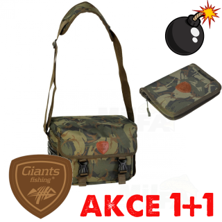 AKCE GIANTS FISHING Vláčecí taška Spinning Bag Gaube + pouzdro na doklady