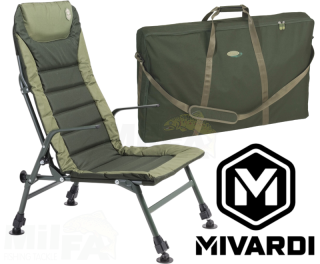 AKCE MIVARDI Křeslo Premium Long + transportní taška Premium