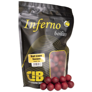 CARP INFERNO Boilies Hot Line Škorpion 1kg 24mm