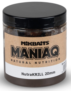 MIKBAITS Boilie v dipu MANIAQ NutraKRILL 250ml 20mm