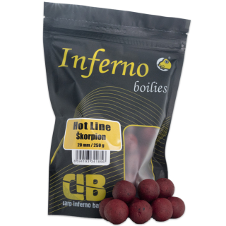 CARP INFERNO Boilies Hot Line Škorpion 250g 20mm
