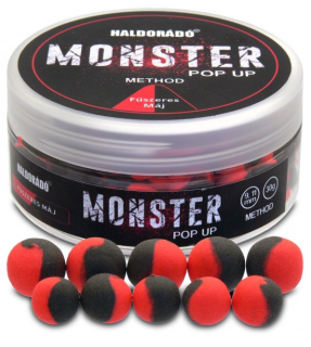 HALDORADO Monster Pop Up Method Kořeněná játra 9,11mm 30g