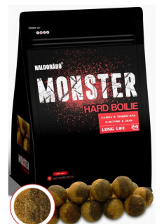 HALDORADO Monster Hard Boilie 24+ N-Butyric Mořský krab