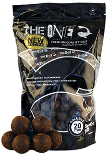 THE ONE Rozpustné boilie Black 1kg 20mm