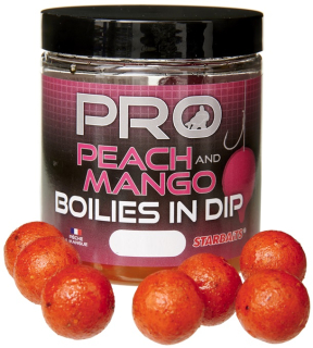 STARBAITS Boilies in dip Pro Peach Mango 150g 20mm