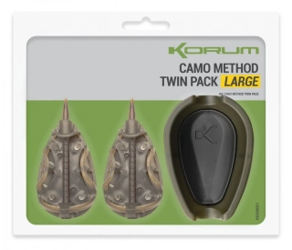 KORUM Camo Method Twin Pack Large 30g