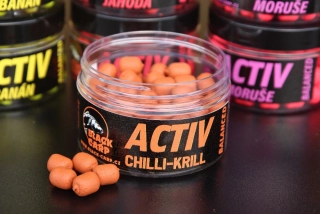 BLACK CARP Balanced Activ Chilli Krill 50g 10mm