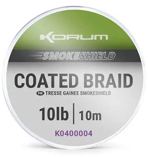 KORUM Stahovací návazcová šňůra Smokeshield Coated Braid 10m 10lb
