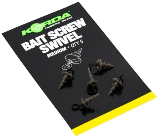 KORDA Držák nástrahy Bait Screw Swivel Medium