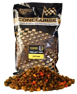 BENZAR MIX Concourse Twister Pellet Mix Chilli Squid 800g 