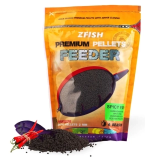 ZFISH Mikro pelety Spicy Fish 2mm 700g