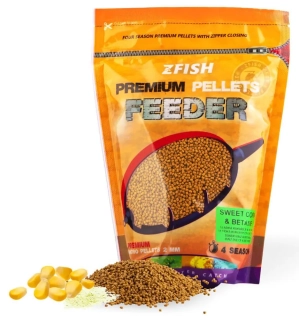 ZFISH Mikro pelety Sweetcorn & Betaine 2mm 700g