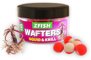 ZFISH Vyvážené boilies Balanced Wafters Squid-Krill 20g 12mm
