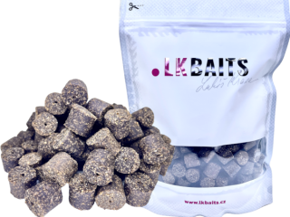 LK BAITS Játrové pelety krmné SUMEC / JESETER / KAPR 20mm 1kg