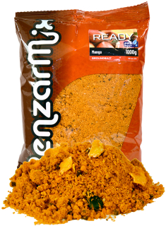 BENZAR MIX Předmíchaná krmná směs Ready Carp Groundbait Mango 1kg