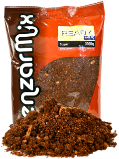 BENZAR MIX Předmíchaná krmná směs Ready Carp Groundbait Scopex 1kg