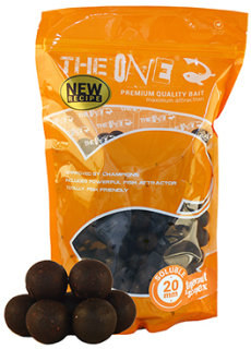 THE ONE Rozpustné boilie Gold 1kg 20mm