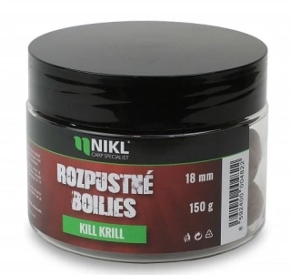 NIKL Rozpustné boilies Kill Krill 150g 18mm