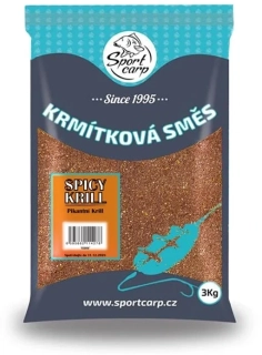 SPORTCARP Vnadící směs Spicy Krill 3kg