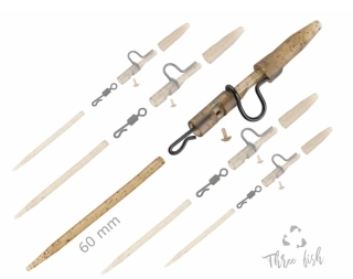 ZFISH Závěsky Heavy Duty Clip Complete Pin Set 60mm