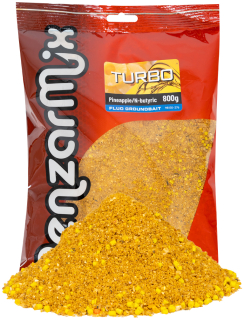 BENZAR MIX Krmítková směs Fluo Turbo Groundbait Ananas N-BA 800g