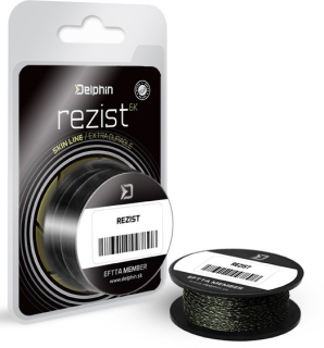 DELPHIN Ztužená šňůrka Skin Line REZIST Grass Camou 5m 25lb