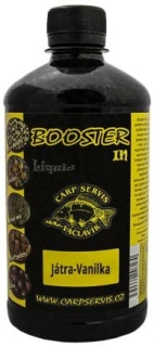 CARP SERVIS VÁCLAVÍK Booster IN Liquid Játra Vanilka 500ml