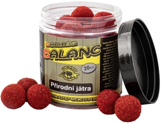 CARP SERVIS VÁCLAVÍK Boilies Balanc Přírodní játra 120g 20mm