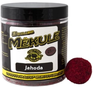 CARP SERVIS VÁCLAVÍK Boilies Měkule Jahoda 140g 25mm