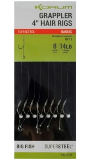 KORUM Hotový návazec Grappler Hair Rigs 10cm #8