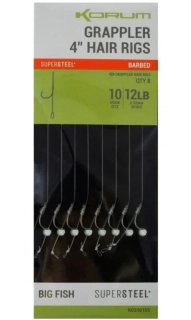 KORUM Hotový návazec Grappler Hair Rigs 10cm #10