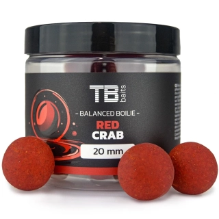 TB BAITS Vyvážené boilie Balanced + Atraktor Red Crab 100g 20mm