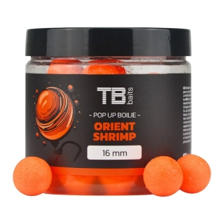 TB BAITS Plovoucí Boilie Pop-Up Orient Shrimp + NHDC 65g 12mm