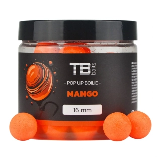 TB BAITS Plovoucí Boilie Pop-Up Mango + NHDC 65g 12mm